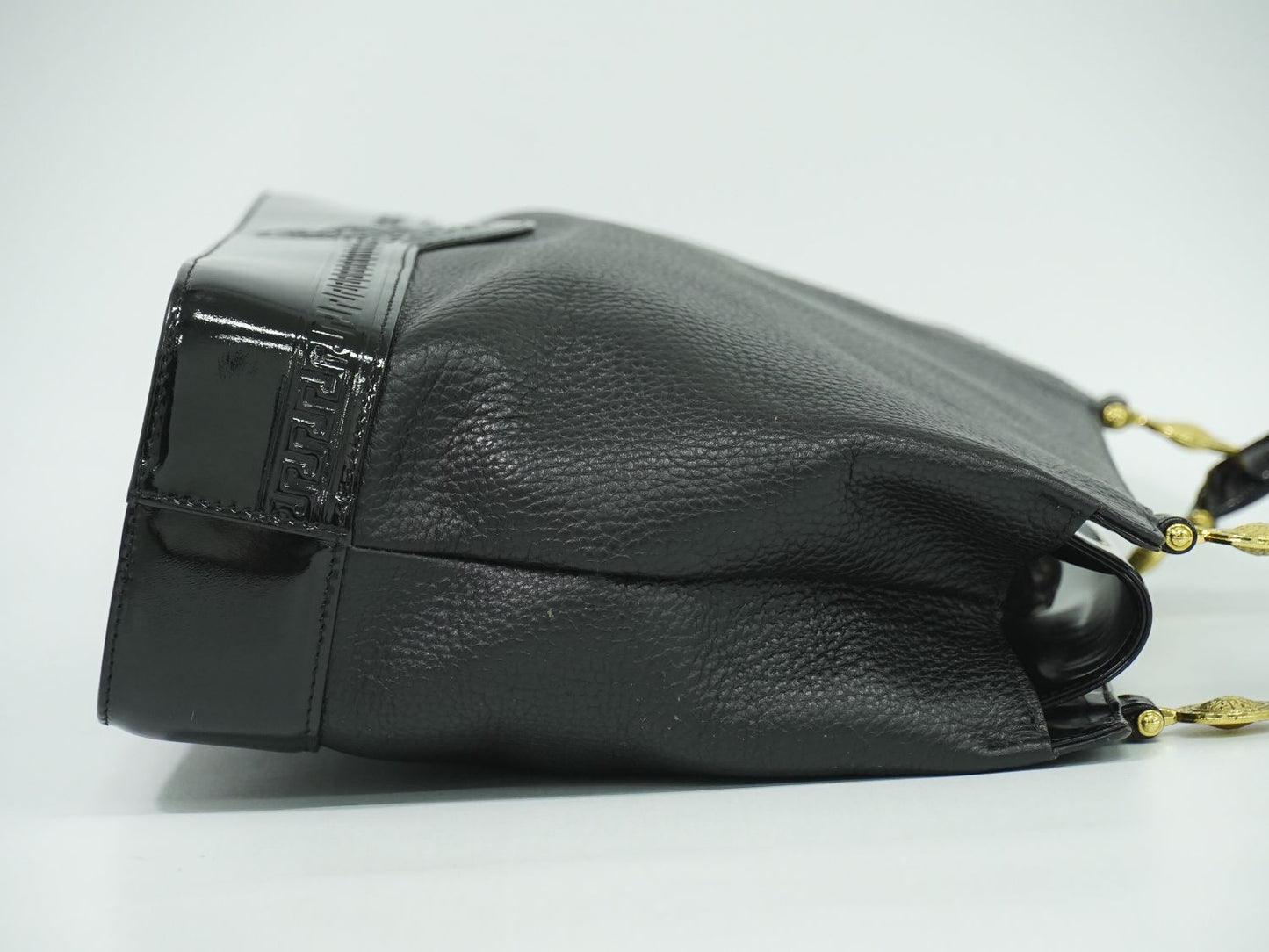 VERSACE ハンドバッグ ブラック