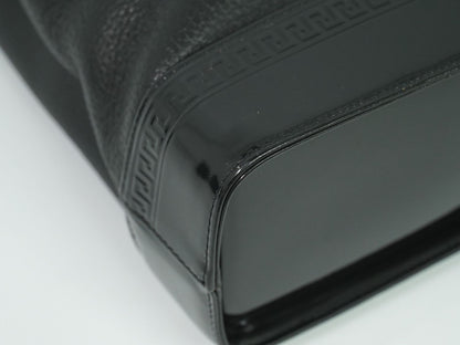 VERSACE ハンドバッグ ブラック