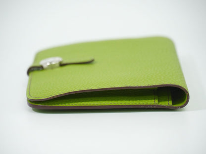 HERMES ドゴン GM 長財布 □K刻 アニスグリーン