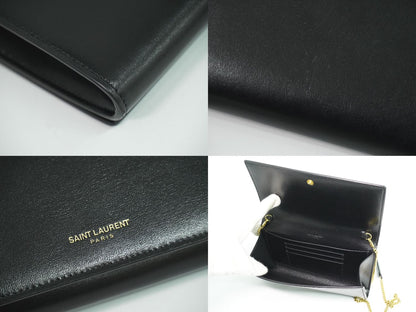 SAINT LAURENT ショルダーウォレット ブラック