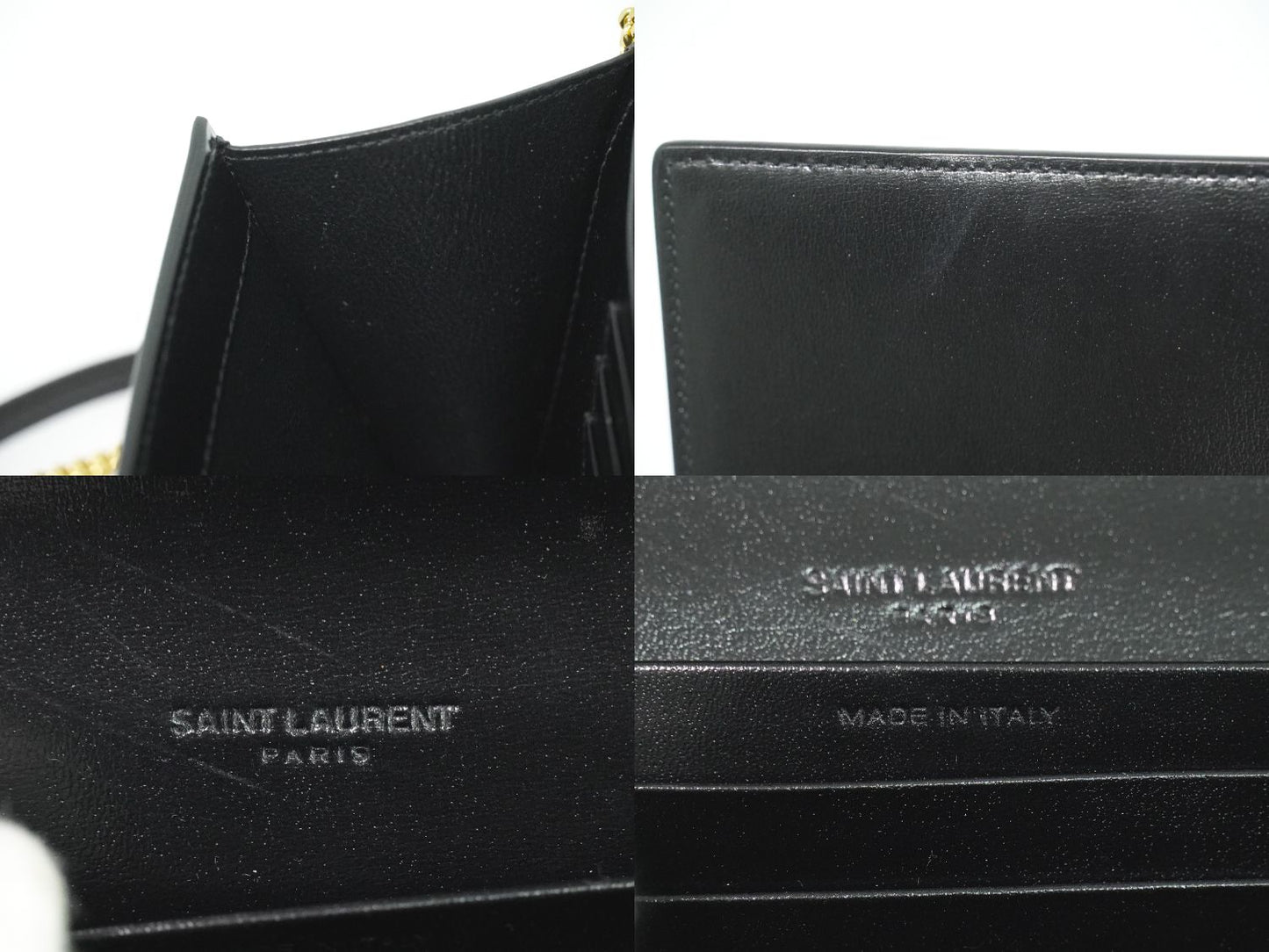 SAINT LAURENT ショルダーウォレット ブラック