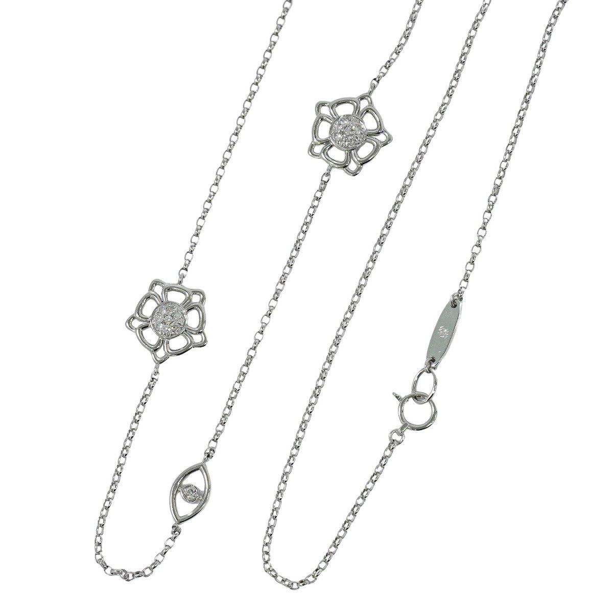 MONNICKENDAM ダイヤモンド 0.48ct Pt900 Pt850 ネックレス プラチナ