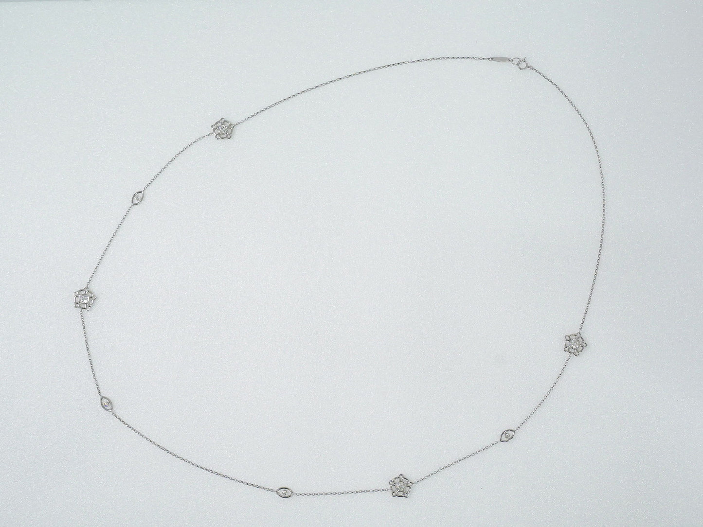 MONNICKENDAM ダイヤモンド 0.48ct Pt900 Pt850 ネックレス プラチナ