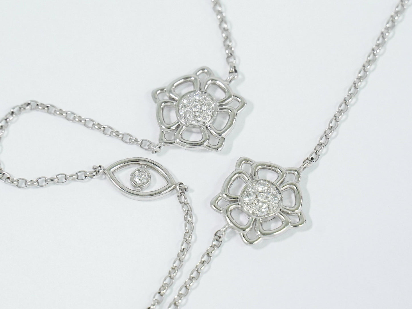 MONNICKENDAM ダイヤモンド 0.48ct Pt900 Pt850 ネックレス プラチナ