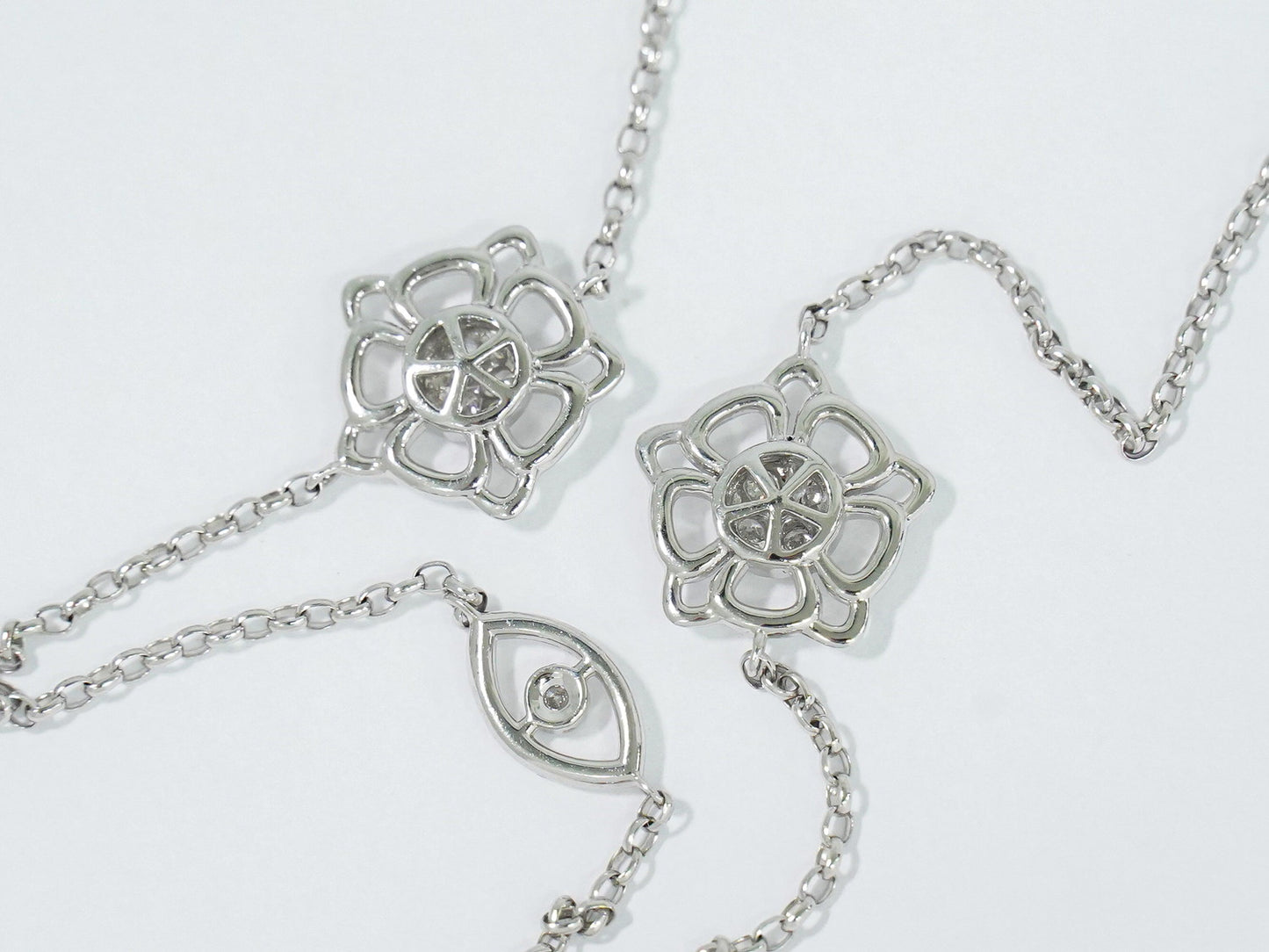 MONNICKENDAM ダイヤモンド 0.48ct Pt900 Pt850 ネックレス プラチナ