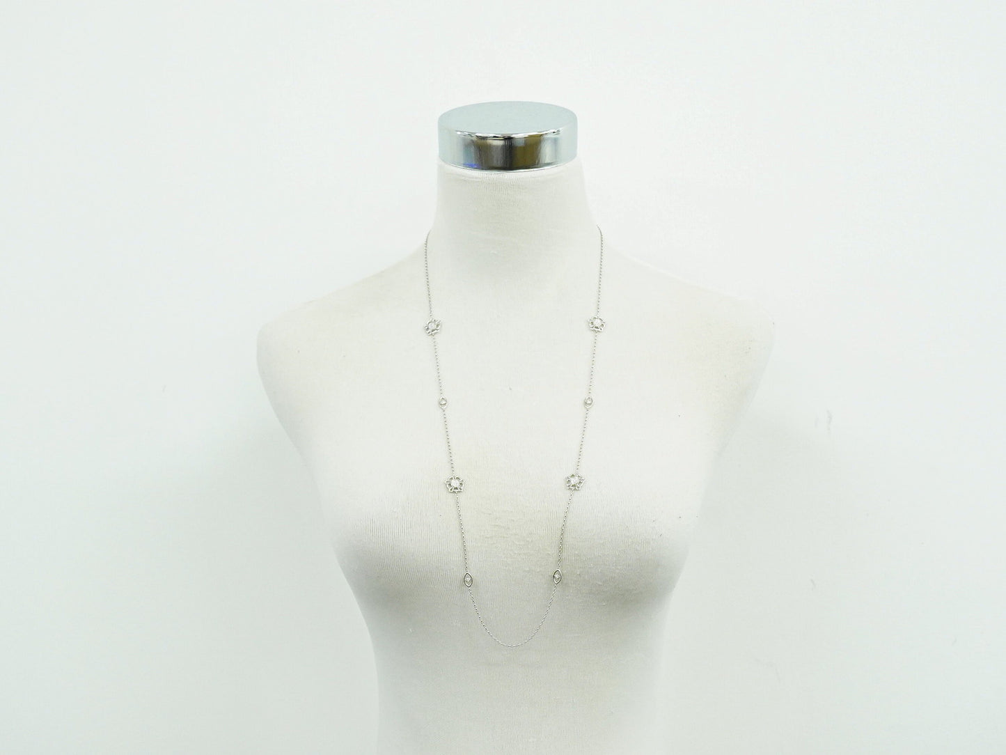 MONNICKENDAM ダイヤモンド 0.48ct Pt900 Pt850 ネックレス プラチナ