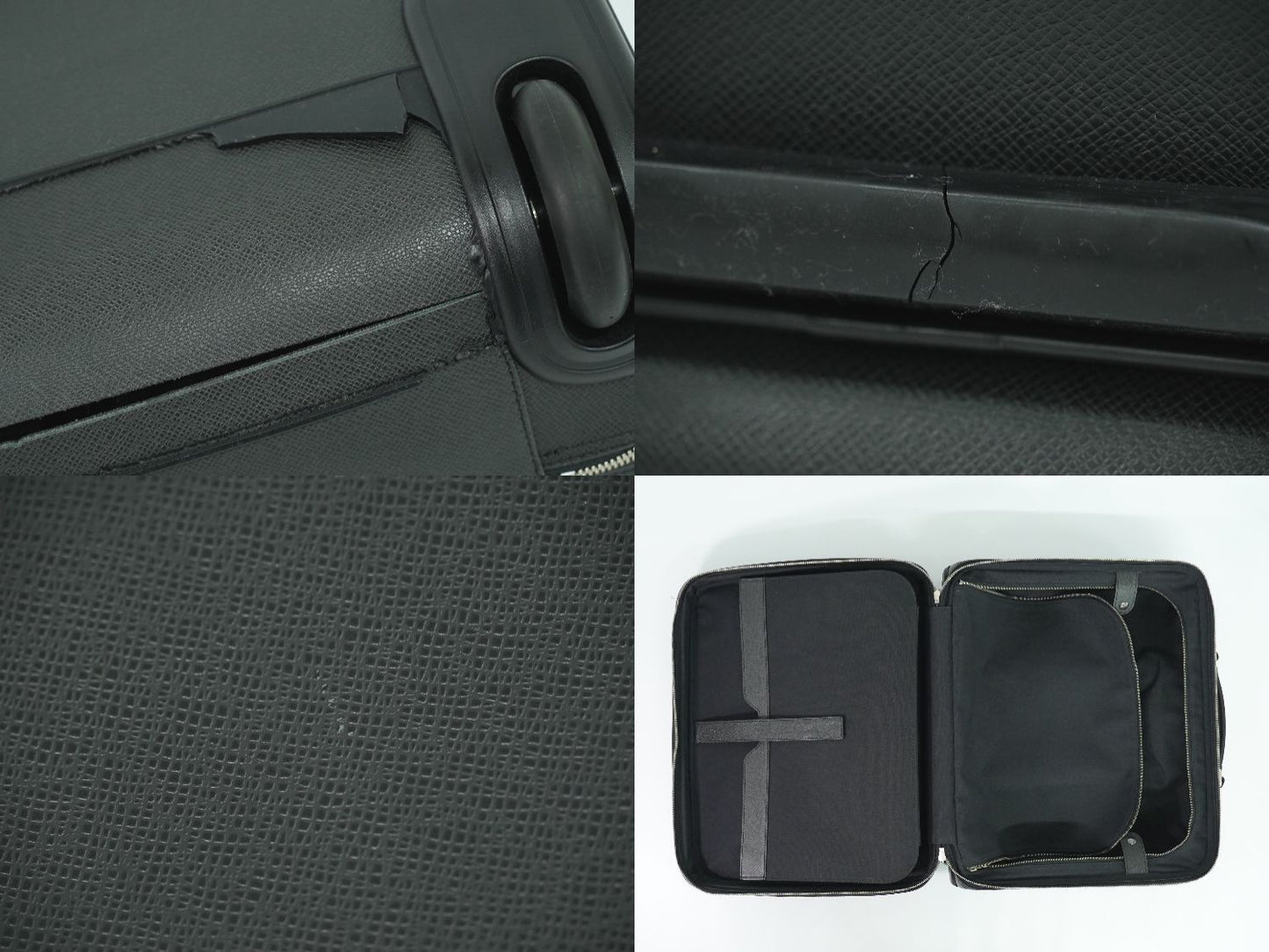 LOUIS VUITTON パイロットケース タイガ レザー アルドワーズ M23205