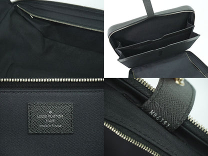 LOUIS VUITTON パイロットケース タイガ レザー アルドワーズ M23205