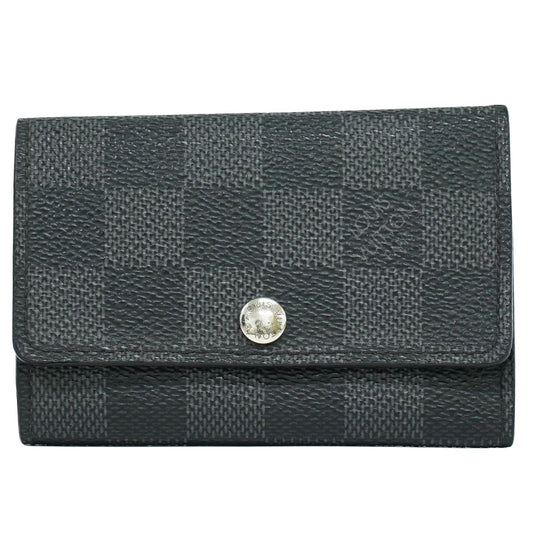 LOUIS VUITTON ミュルティクレ 6 ダミエ グラフィット キーケース 6連 N62662