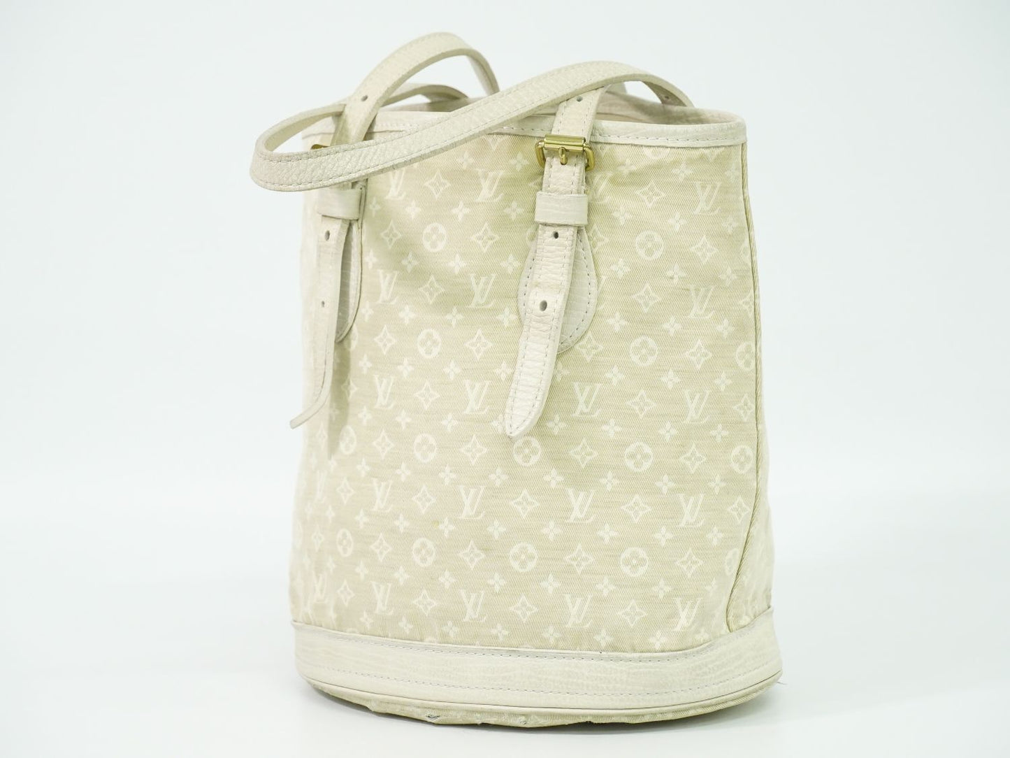 LOUIS VUITTON バケット PM モノグラム ミニラン トートバッグ デュンヌ M95316