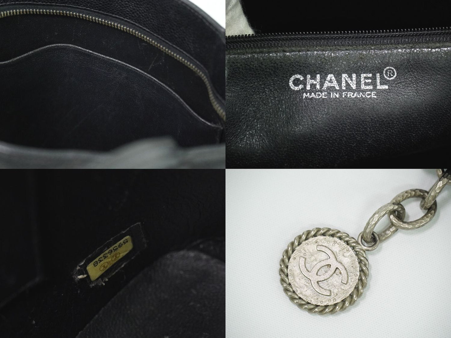 CHANEL ココマーク 復刻 トートバッグ ブラック