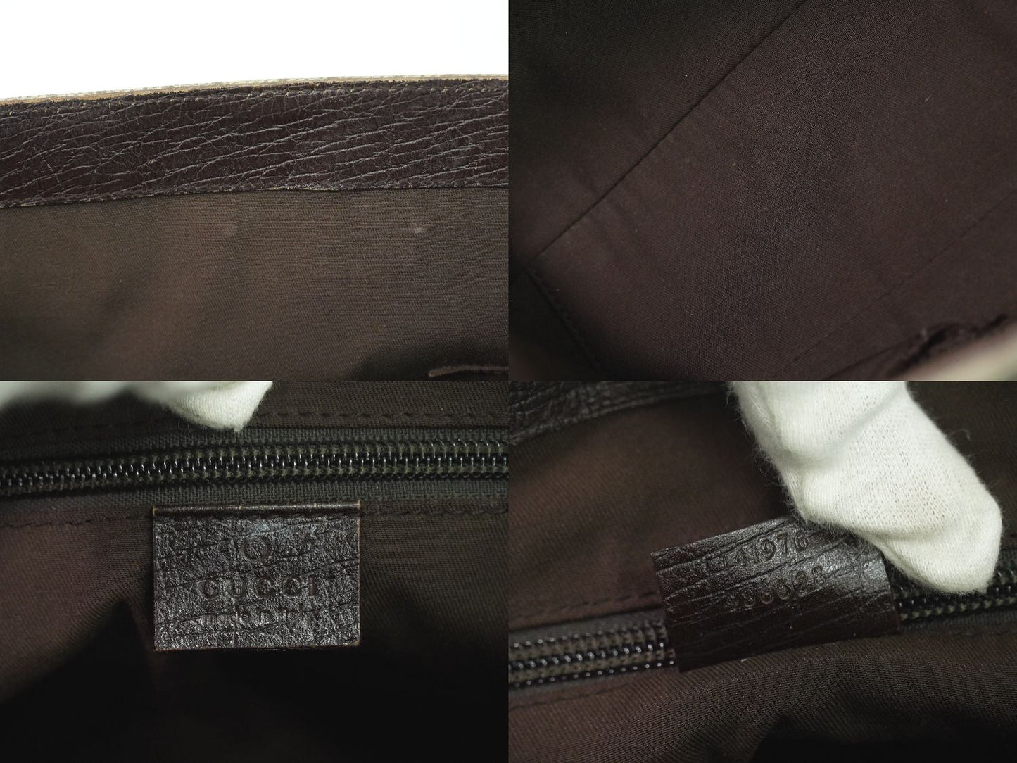 GUCCI GGスプリーム トートバッグ ベージュ 141976