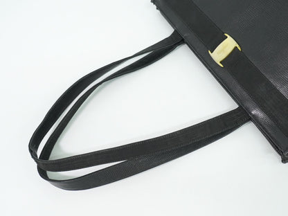 Salvatore Ferragamo ヴァラ トートバッグ ブラック
