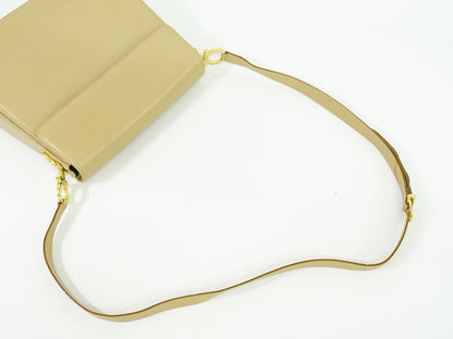 Salvatore Ferragamo ガンチーニ ショルダーバッグ ベージュ