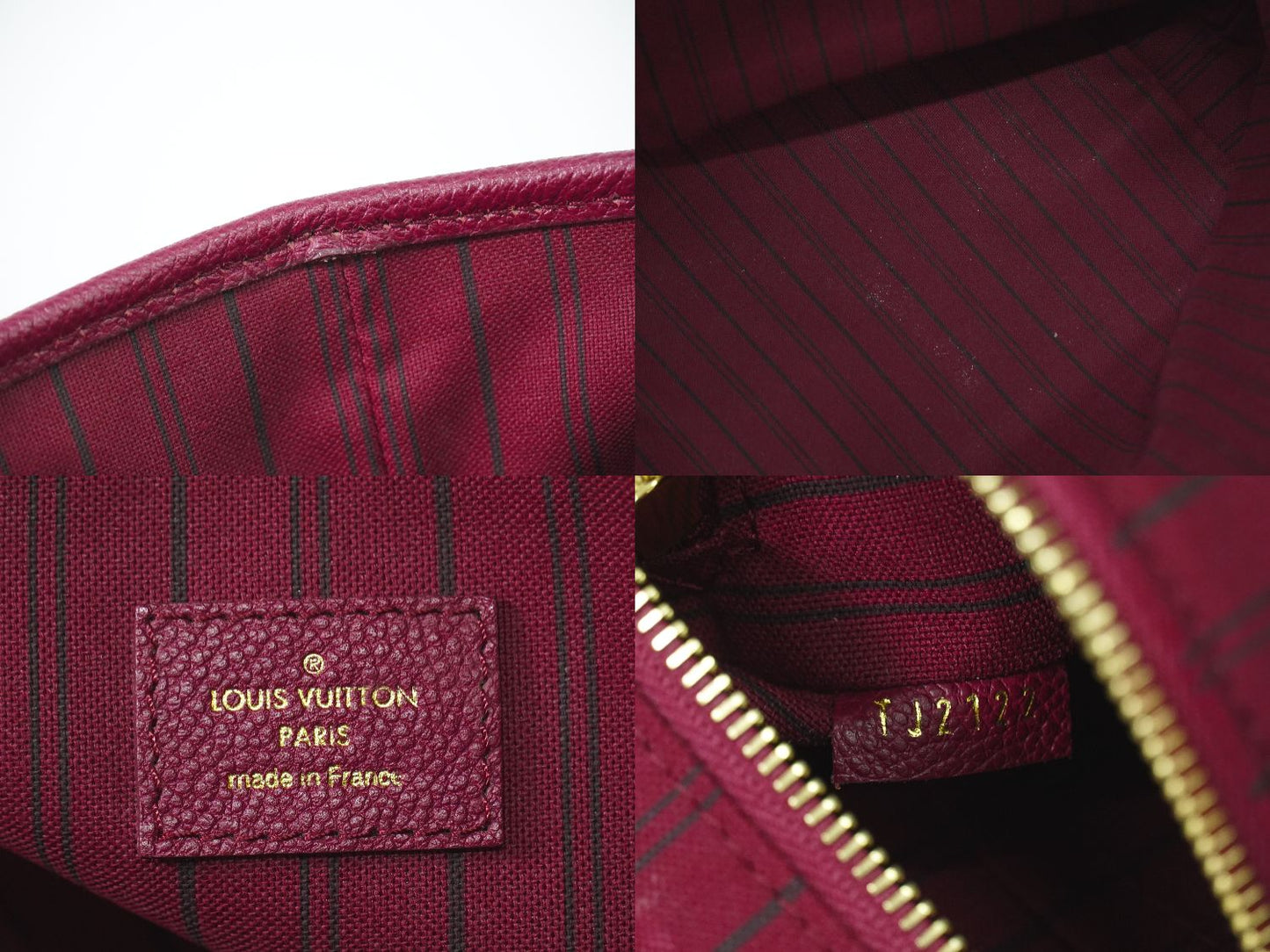 LOUIS VUITTON シタディン PM モノグラム アンプラント レザー ショルダーバッグ オロール M94049