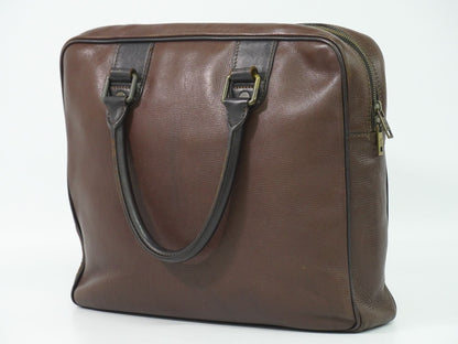 LOUIS VUITTON ユーロン ユタ レザー ビジネスバッグ カフェ M92532