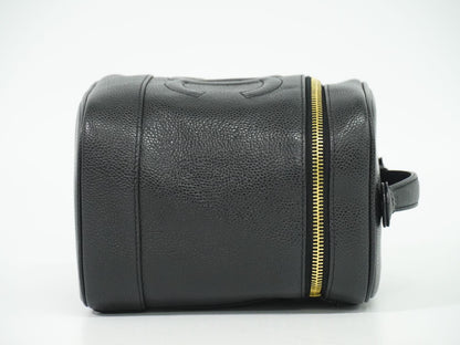 CHANEL ココマーク バニティバッグ ブラック