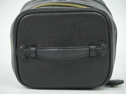 CHANEL ココマーク バニティバッグ ブラック