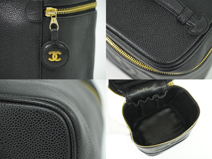 CHANEL ココマーク バニティバッグ ブラック