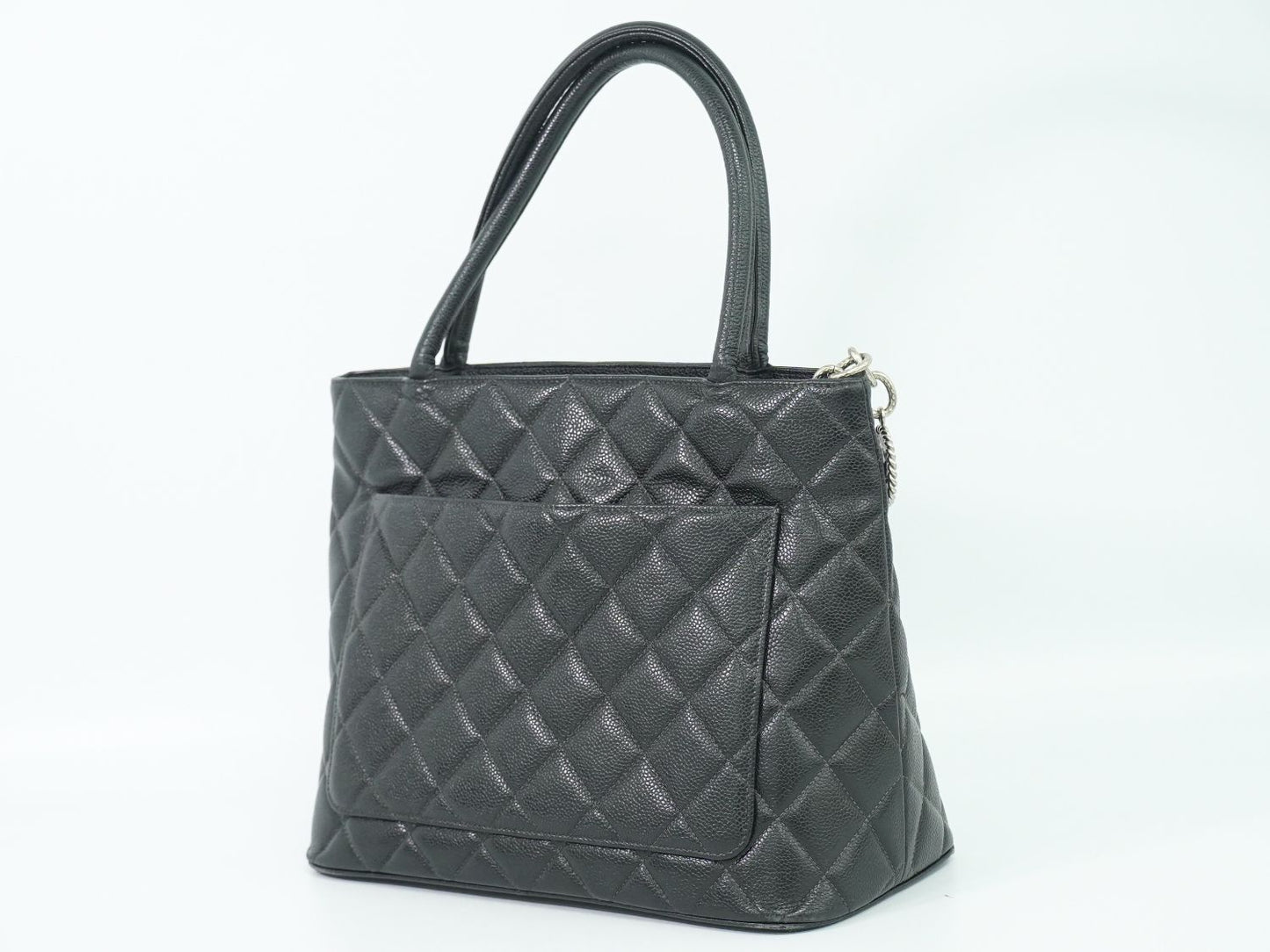 CHANEL ココマーク 復刻 トートバッグ ブラック
