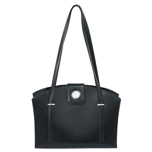 HERMES リン ウォッチ ショルダーバッグ □C刻 ブラック