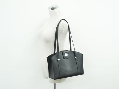 HERMES リン ウォッチ ショルダーバッグ □C刻 ブラック
