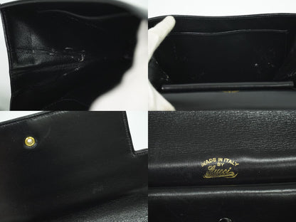 GUCCI オールドグッチ クラッチバッグ ブラック