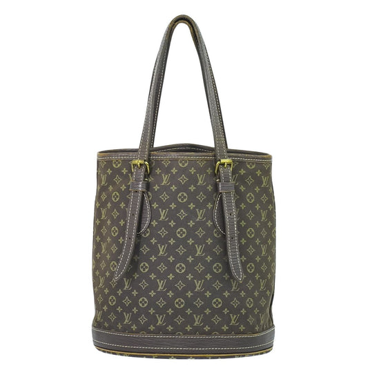 LOUIS VUITTON バケット PM モノグラム ミニラン ショルダーバッグ エベヌ M95226