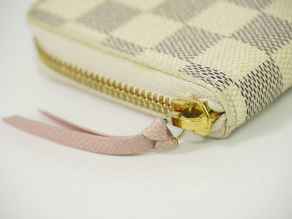 LOUIS VUITTON ポルトフォイユ クレマンス ダミエ アズール 長財布 N61264