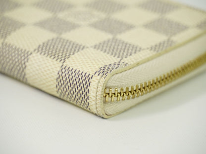 LOUIS VUITTON ポルトフォイユ クレマンス ダミエ アズール 長財布 N61264