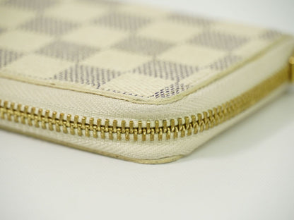 LOUIS VUITTON ポルトフォイユ クレマンス ダミエ アズール 長財布 N61264