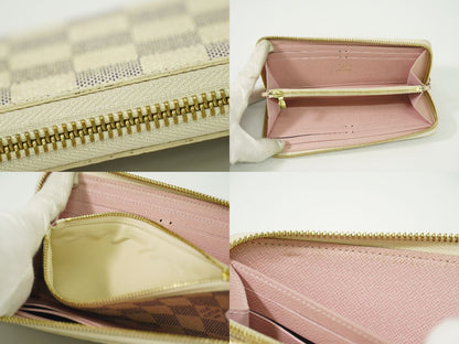 LOUIS VUITTON ポルトフォイユ クレマンス ダミエ アズール 長財布 N61264