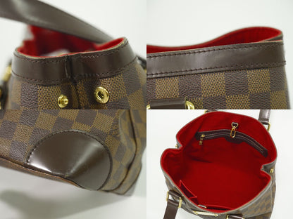 LOUIS VUITTON ハムステッド PM ダミエ エベヌ トートバッグ N51205
