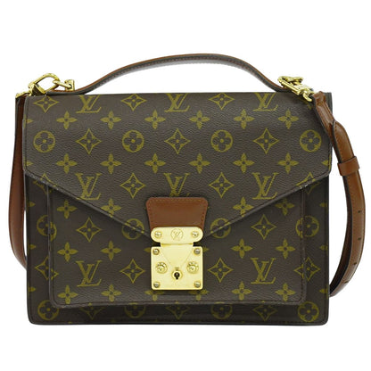 LOUIS VUITTON モンソー モノグラム 2WAY ショルダーバッグ M51185