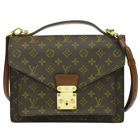 LOUIS VUITTON モンソー モノグラム 2WAY ショルダーバッグ M51185