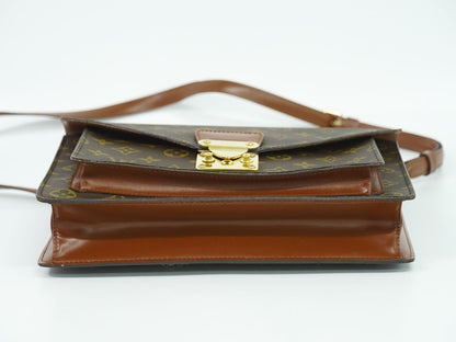LOUIS VUITTON モンソー モノグラム 2WAY ショルダーバッグ M51185