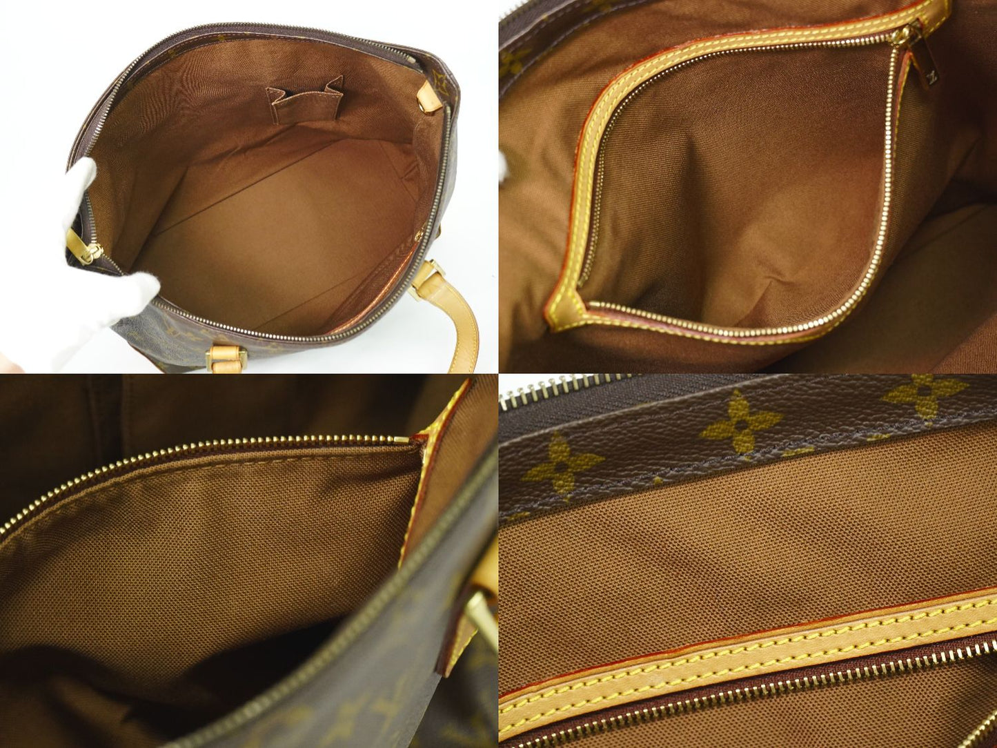 LOUIS VUITTON カバメゾ モノグラム ショルダーバッグ M51151