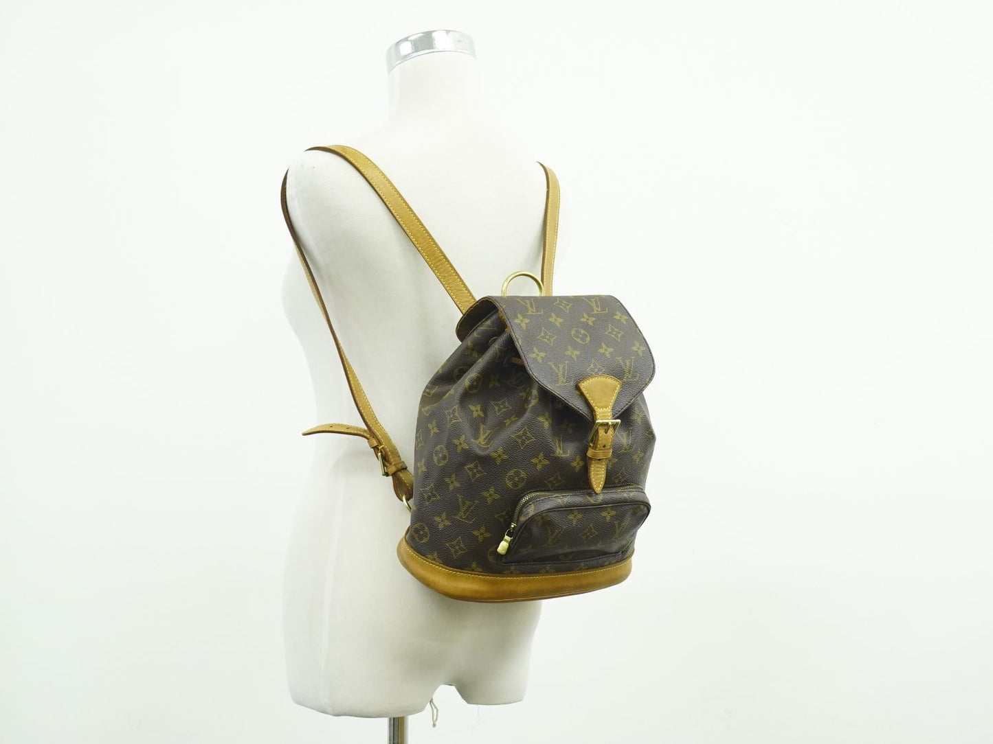 LOUIS VUITTON モンスリ MM リュックサック モノグラム M51136