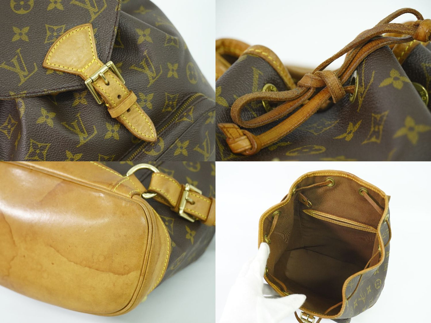 LOUIS VUITTON モンスリ MM リュックサック モノグラム M51136