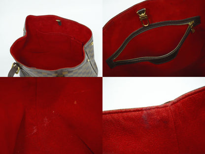LOUIS VUITTON ハムステッド MM ダミエ エベヌ トートバッグ N51204