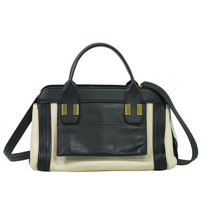 Chloe リトルアリス 2WAY ショルダーバッグ クリーム ブラック