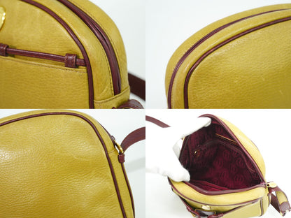 Cartier マストライン ショルダーバッグ マスタードイエロー