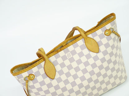 LOUIS VUITTON 旧型 ネヴァーフル PM ダミエ アズール トートバッグ N51110