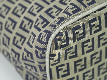 FENDI ズッキーノ ショルダーバッグ ネイビー