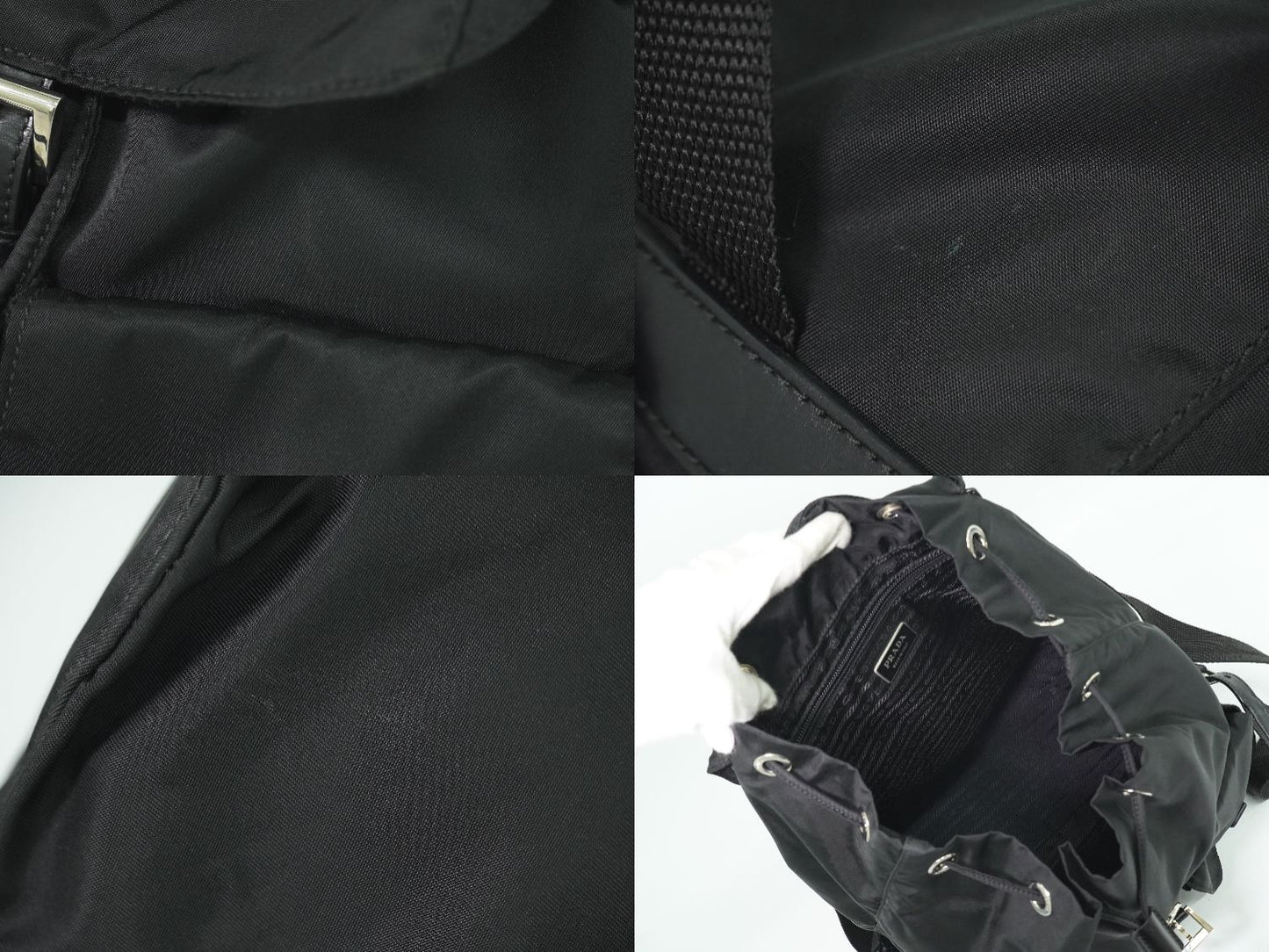 PRADA ヴェラ リュックサック ブラック BZ2811