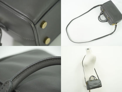 SAINT LAURENT ベイビーダッフル 2WAY ショルダーバッグ グレー 533481