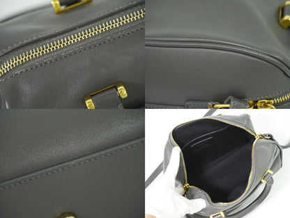 SAINT LAURENT ベイビーダッフル 2WAY ショルダーバッグ グレー 533481