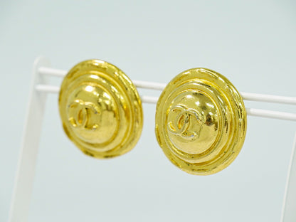 CHANEL ココマーク イヤリング GP ゴールド