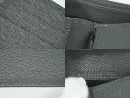SAINT LAURENT 折財布 グレー 396303