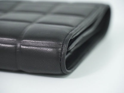 CHANEL チョコバー 長財布 ブラック